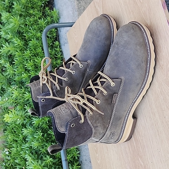 Timberland PRO Alloy Toe A5525 Olive Green Boots SZ 9.5 NWOT - Picture 3 of 13